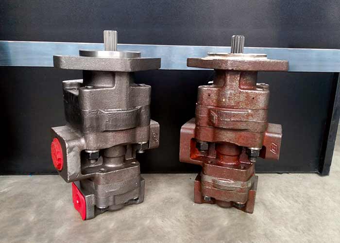 mantenimiento de bombas de engranajes