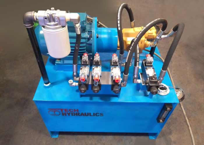 Diseño y fabricacion de unidad de potencia