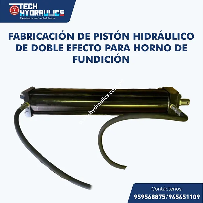pistones hidráulicos para hornos de fundición