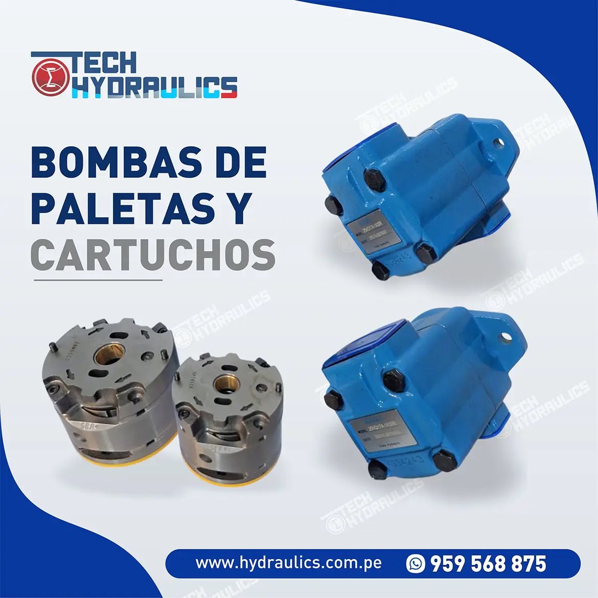 Bombas de Paletas y Cartuchos